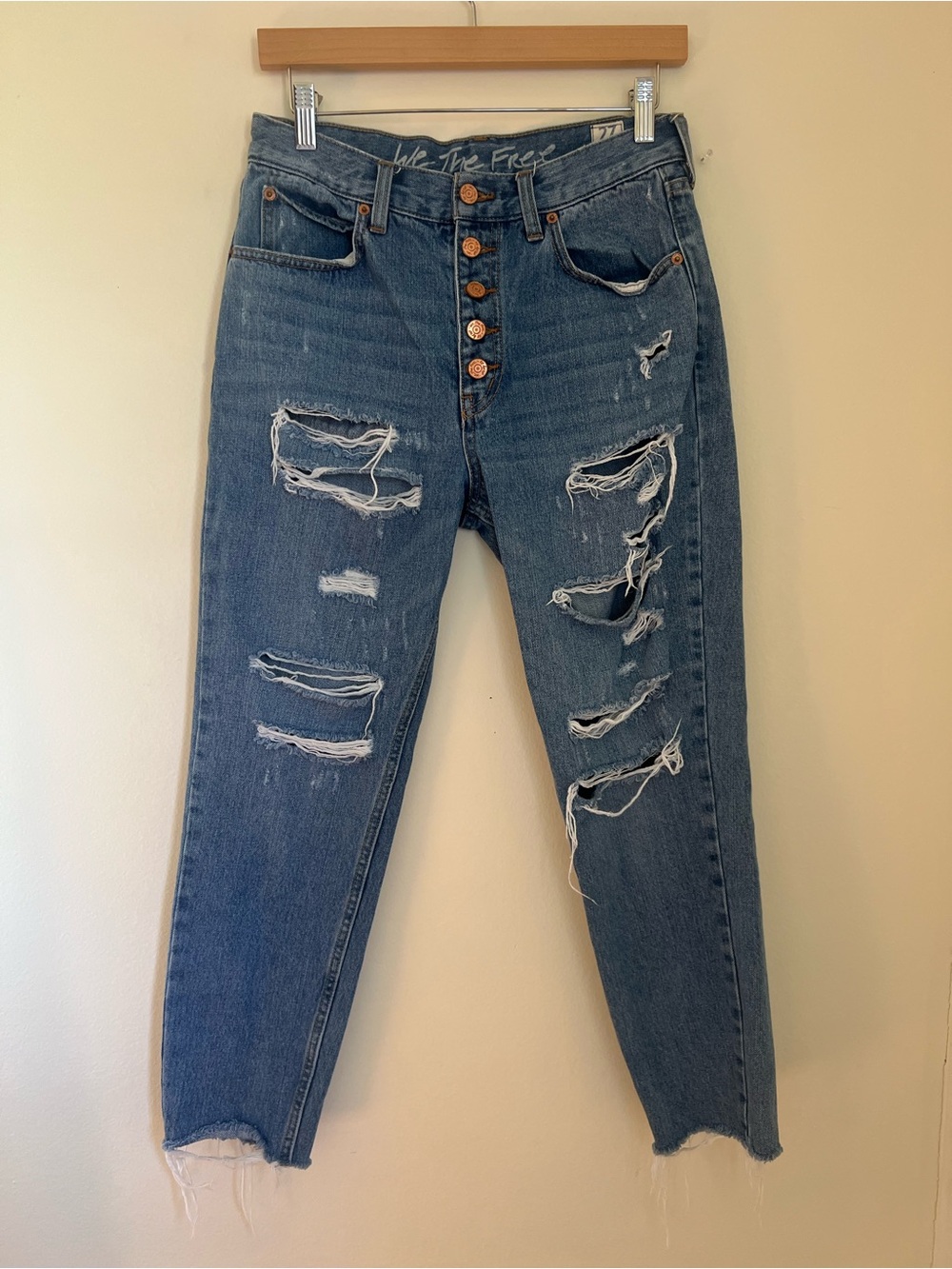 We The Free High-Rise Distressed Women’s Jeans